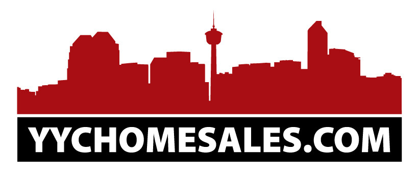 YYCHOMESALES.COM original Calgary skyline logo